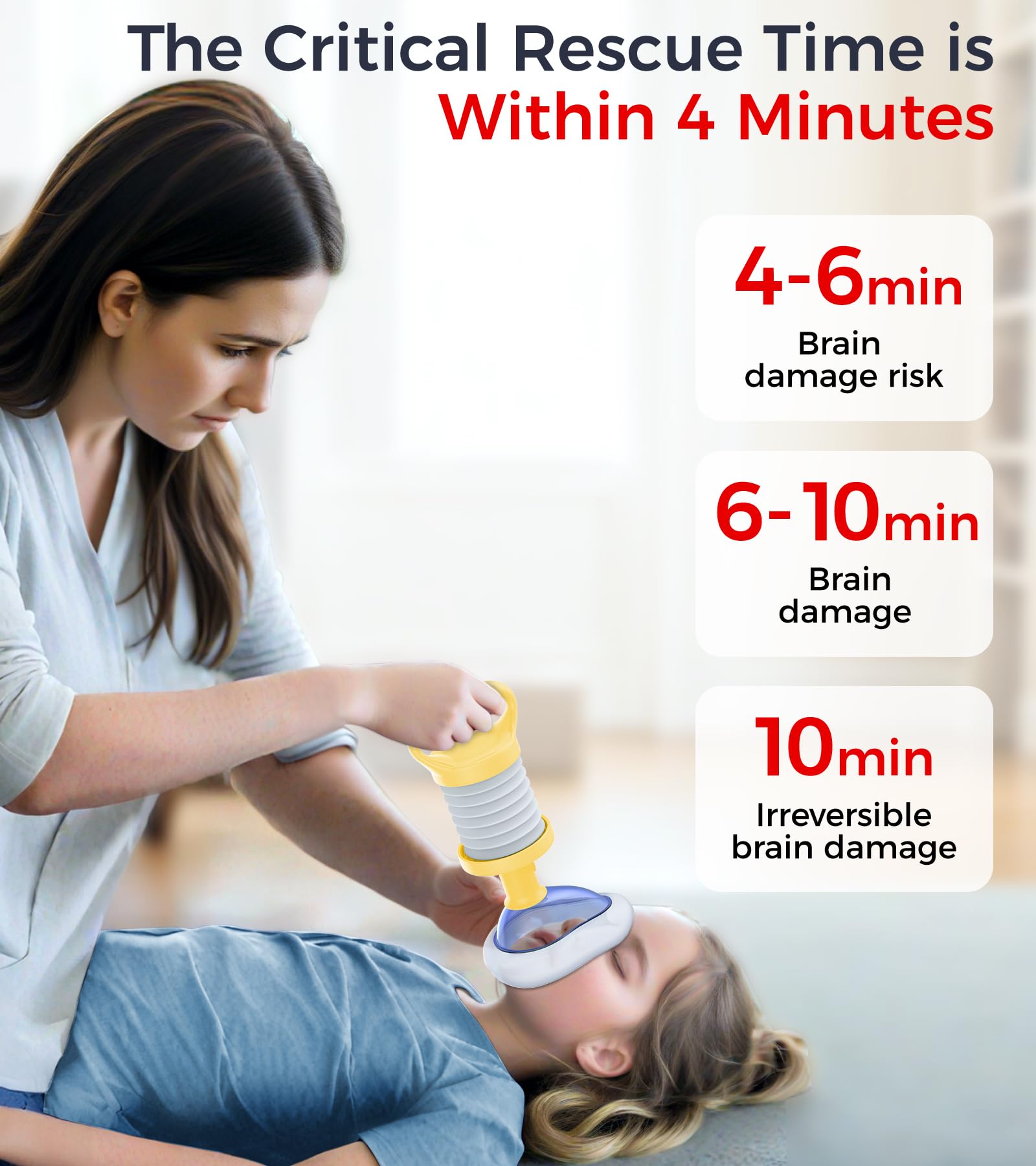 SFEIXE Choking Rescue Device, Portable Suction Rescue Device First Aid Kit for Kids and Adults, Portable Airway Suction Device | Anti Choking Device for Children and Adults Home Kit - Available at All In One Marketplace Canada