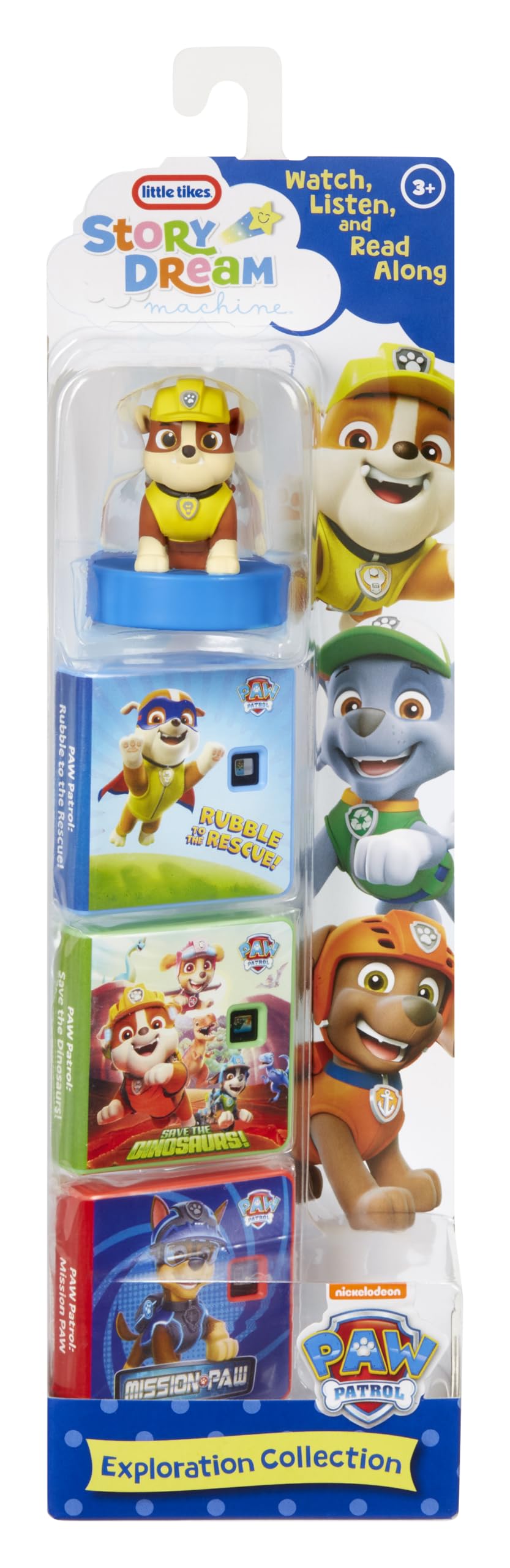 Little Tikes PAW Patrol Exploration Collection, Storytime, Books, Audio Character, Toy Gift, Toddlers, Kids Girls Boys Ages 3+ Little Tikes