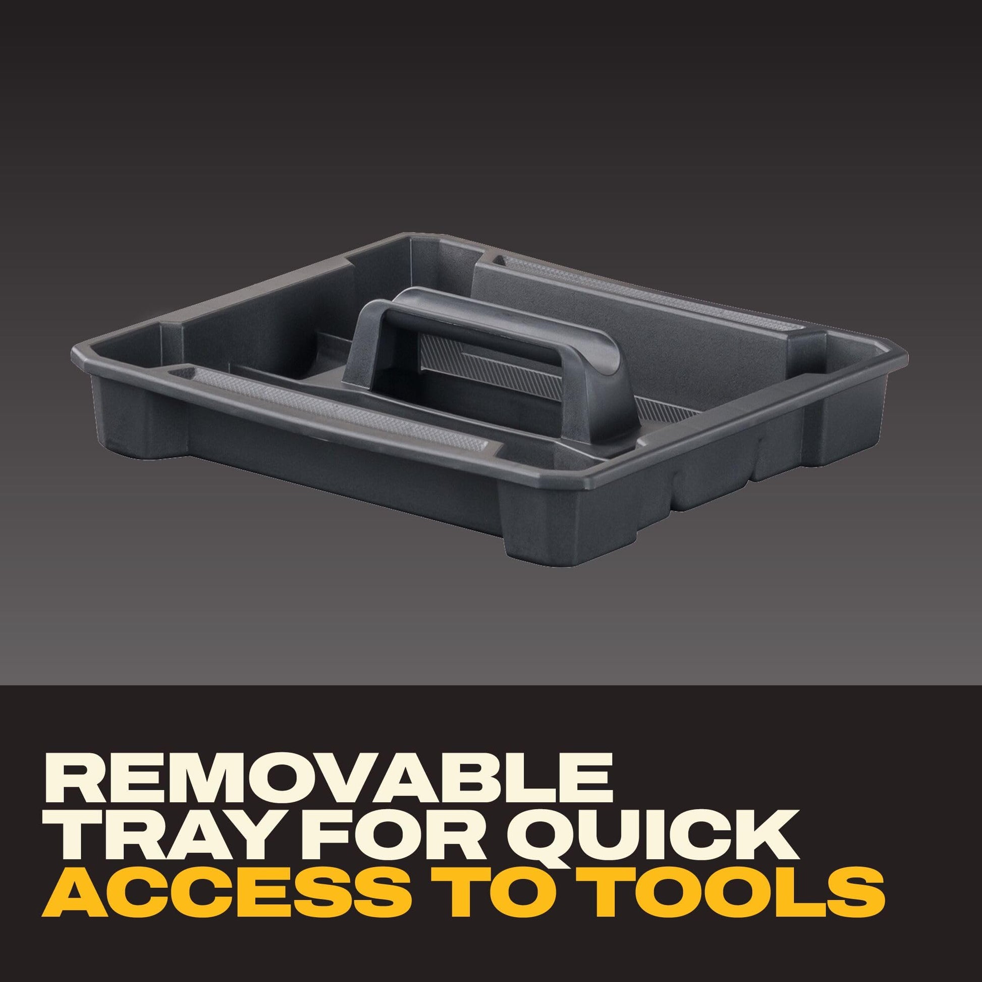 DEWALT TSTAK Tool Box, Deep (DWST17806), Black