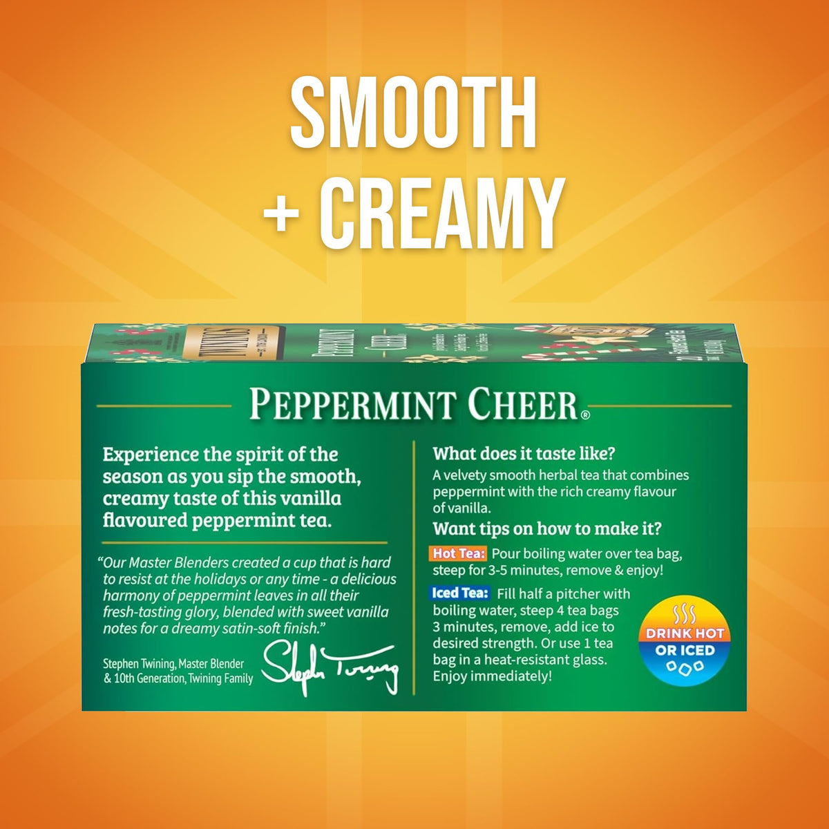 Twinings Peppermint Cheer Herbal Tea, 20 Count (Pack of 6) 🍁 All In One Marketplace Canada