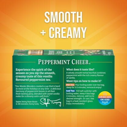 Twinings Peppermint Cheer Herbal Tea, 20 Count (Pack of 6) 🍁 All In One Marketplace Canada