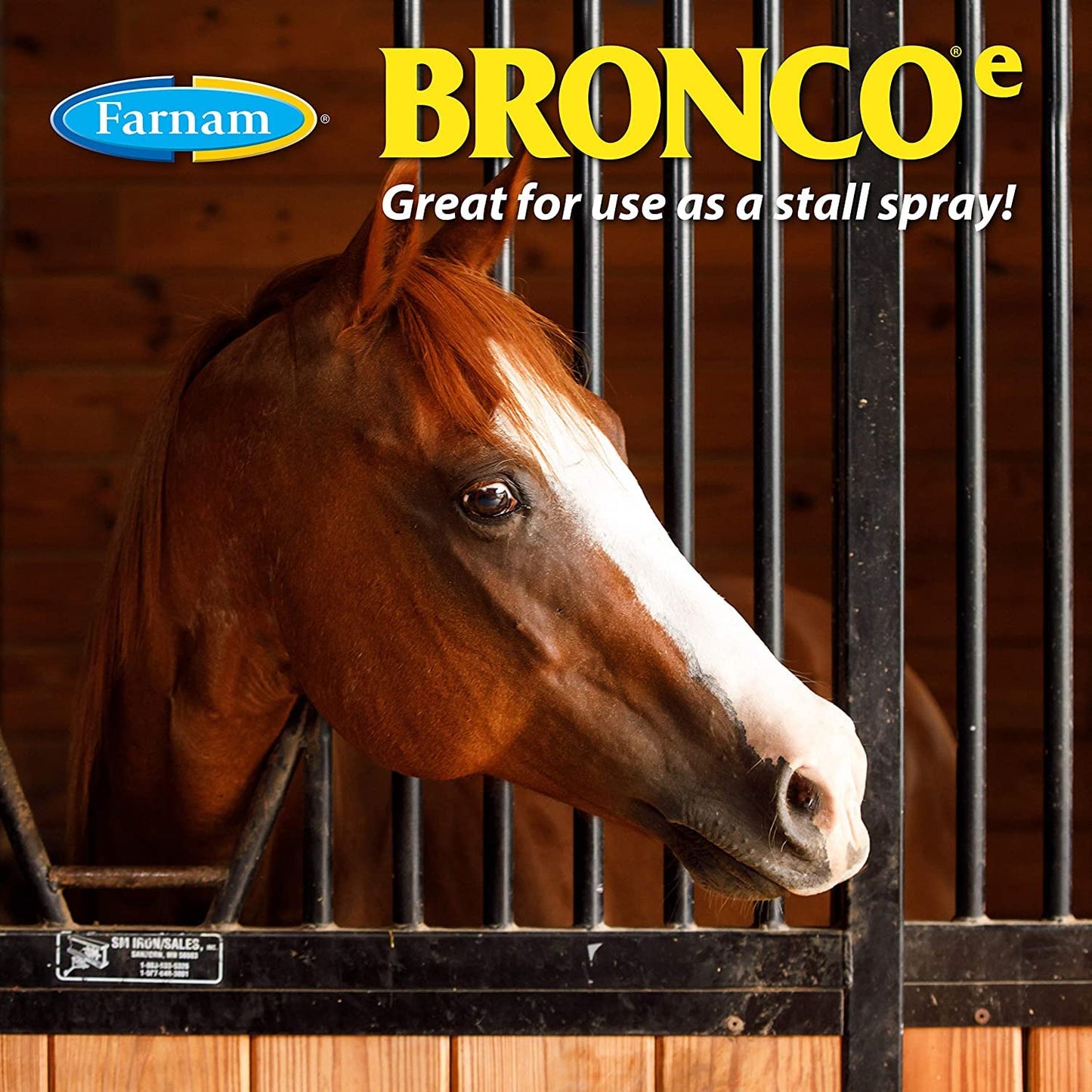 Bronco Water-Base Equine Fly Spray - 946 ml