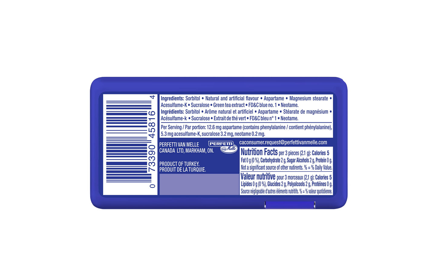 Mentos Clean Breath Peppermint Mints - 12 Pack (360 Pieces)