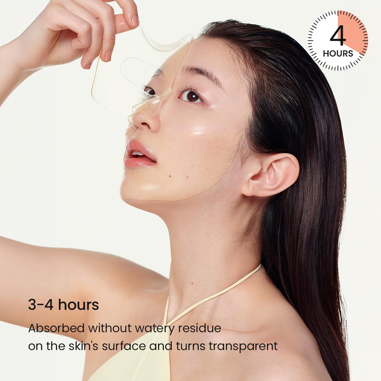 BIODANCE Radiant Vita Niacinamide Real Deep Mask, Hydrogel Mask, Tone Correction, Texture Refining, Radiant Glow, 3-in-1 Visible Care, Korean Skincare, 1.19oz(34g) x 4ea