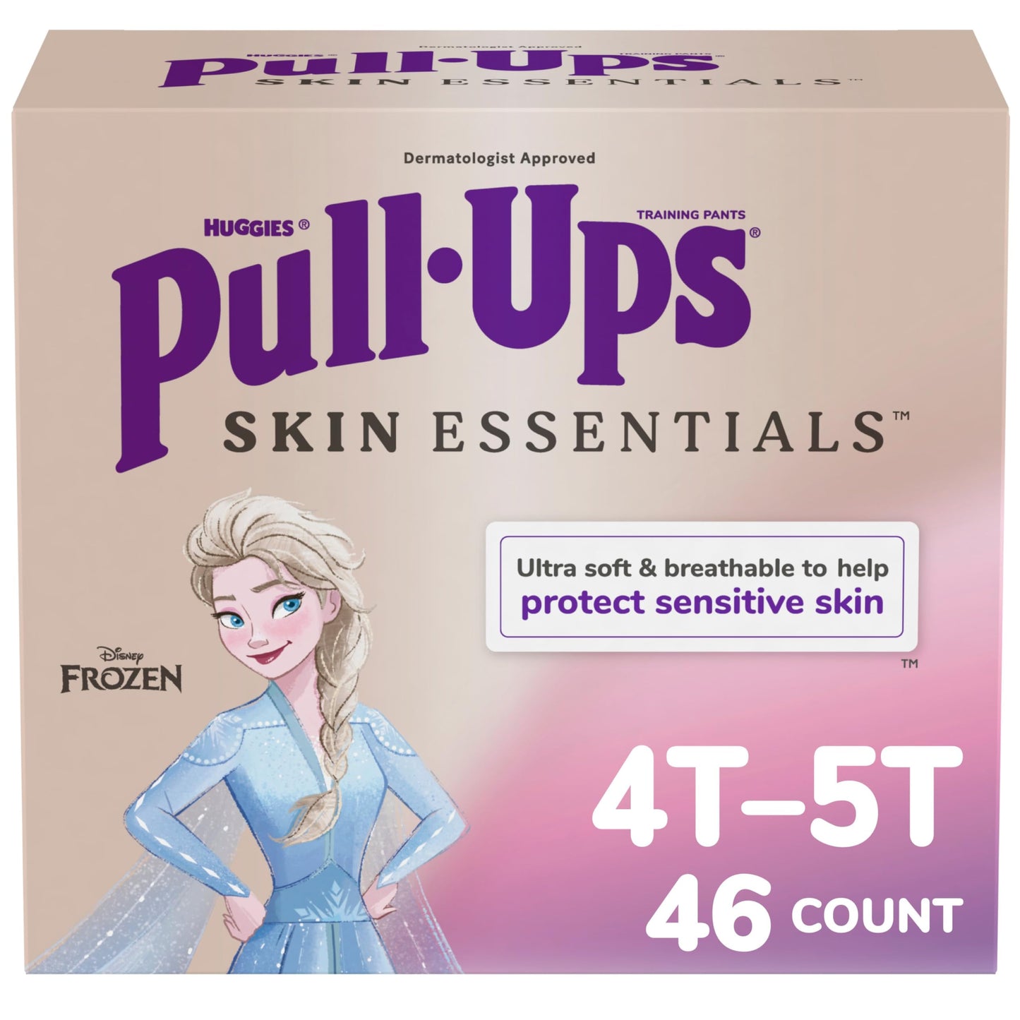 Pull-Ups Girls' Skin Essentials Training Pants, 4T-5T, 46 Ct 🍁 All In One Marketplace Canada