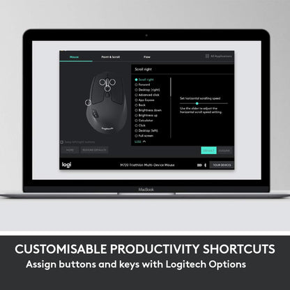 Logitech MK850 Performance Wireless Keyboard and Mouse Combo - Graphite