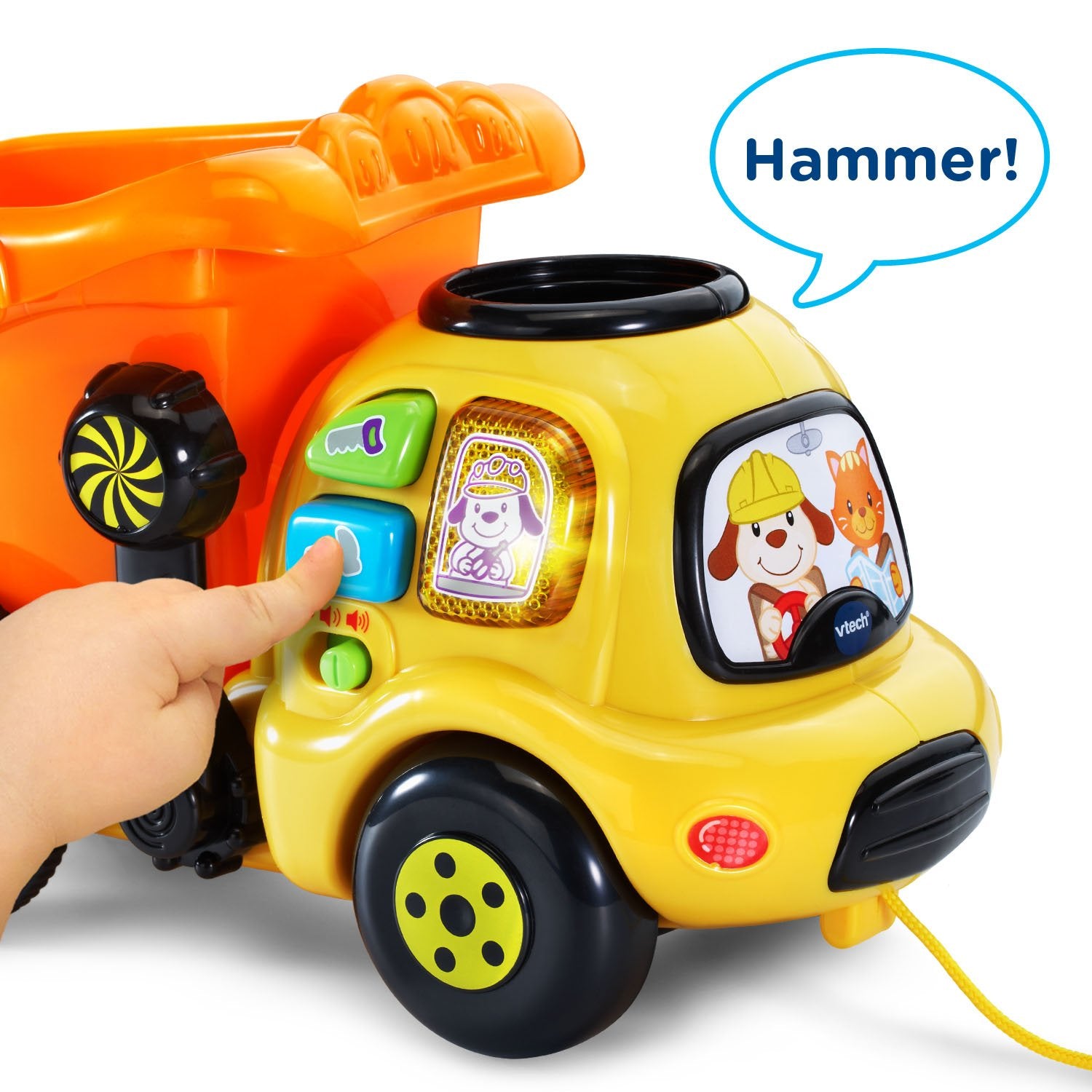 VTech Drop & Go Dump Truck - Orange VTech