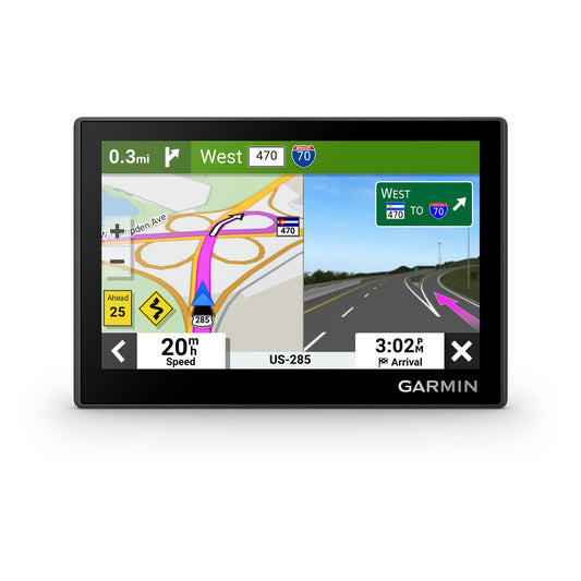 Garmin Drive™ 53 GPS Navigator, High-Resolution Touchscreen, Simple On-Screen Menus and Easy-to-See Maps, Driver Alerts Garmin