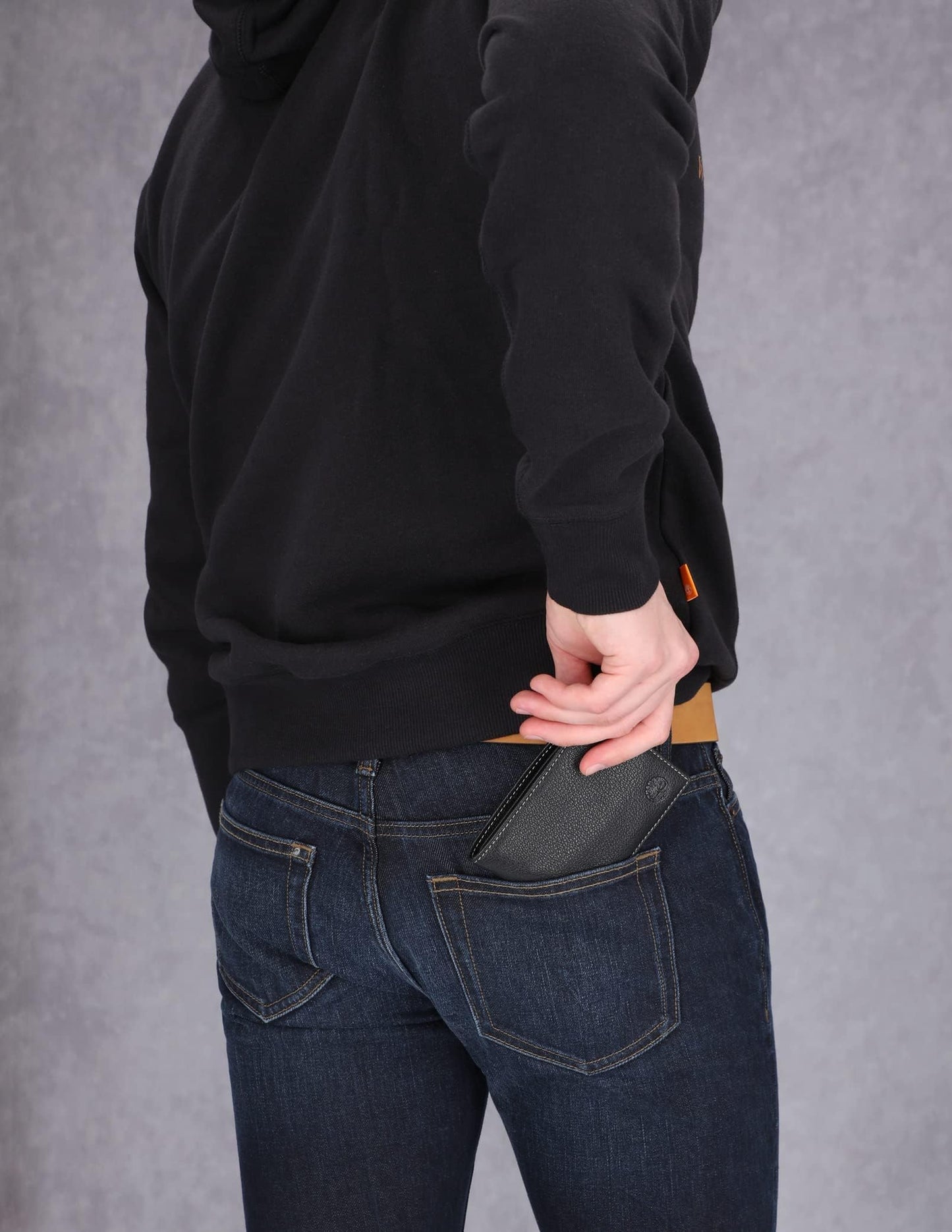 Timberland Men's Leather RFID Blocking Passcase Security Wallet, Black, One Size - Available at All In One Marketplace Canada