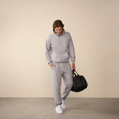 Hanes Men's Pullover Ultimate Heavyweight Fleece Hoodie,Charcoal Heather,X-Large 🍁 All In One Marketplace Canada
