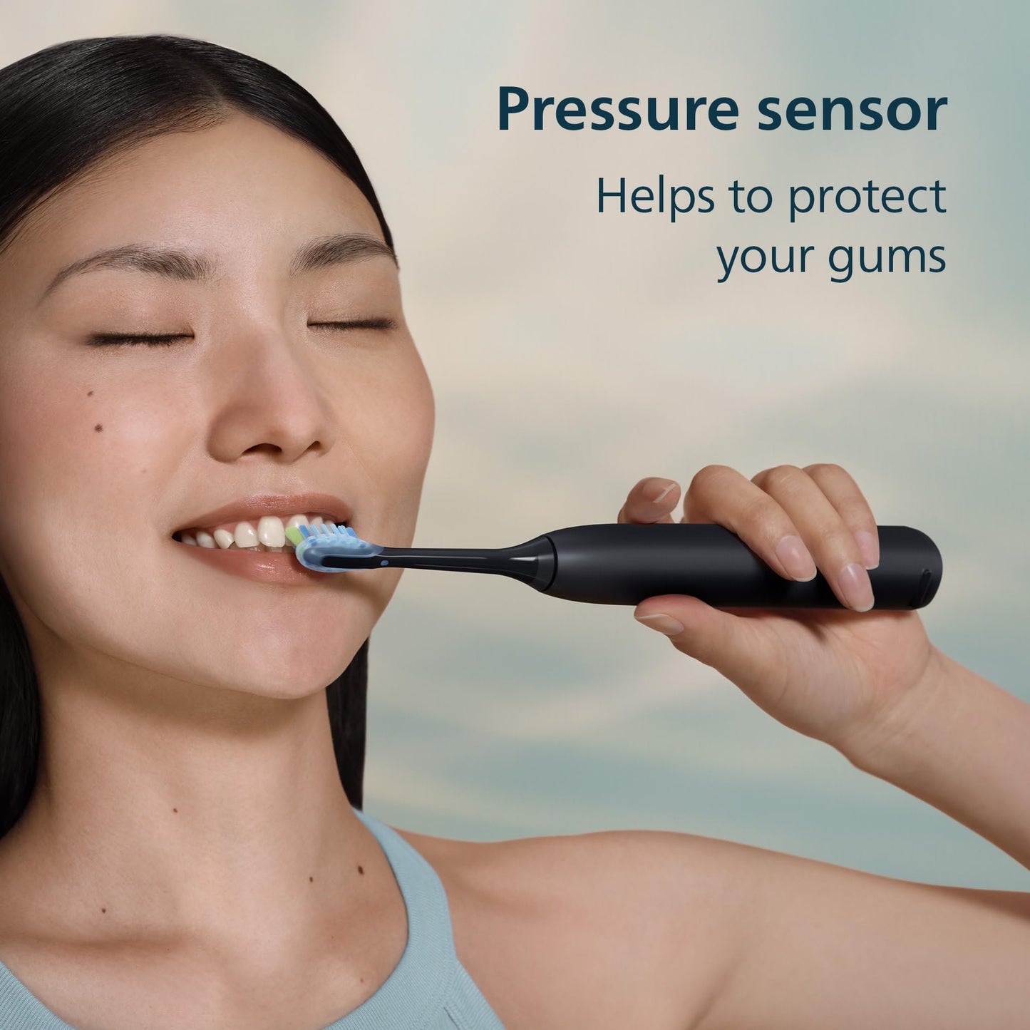 Philips Sonicare 5950 Rechargeable Electric Toothbrush, 2 Brush Head, Black Philips Sonicare