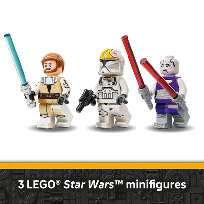 LEGO Star Wars: The Clone Wars V-19 Torrent Starfighter Building Toy - Pretend Play Set for Boys & Girls, Ages 9+ - Starship Model Kit W/ 3 Minifigures - Gift Idea for Birthdays - 75432 LEGO