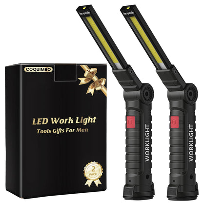 Gifts for Men Him, Coquimbo Magnetic Work Light LED Rechargeable Flashlight 🍁 All In One Marketplace Canada
