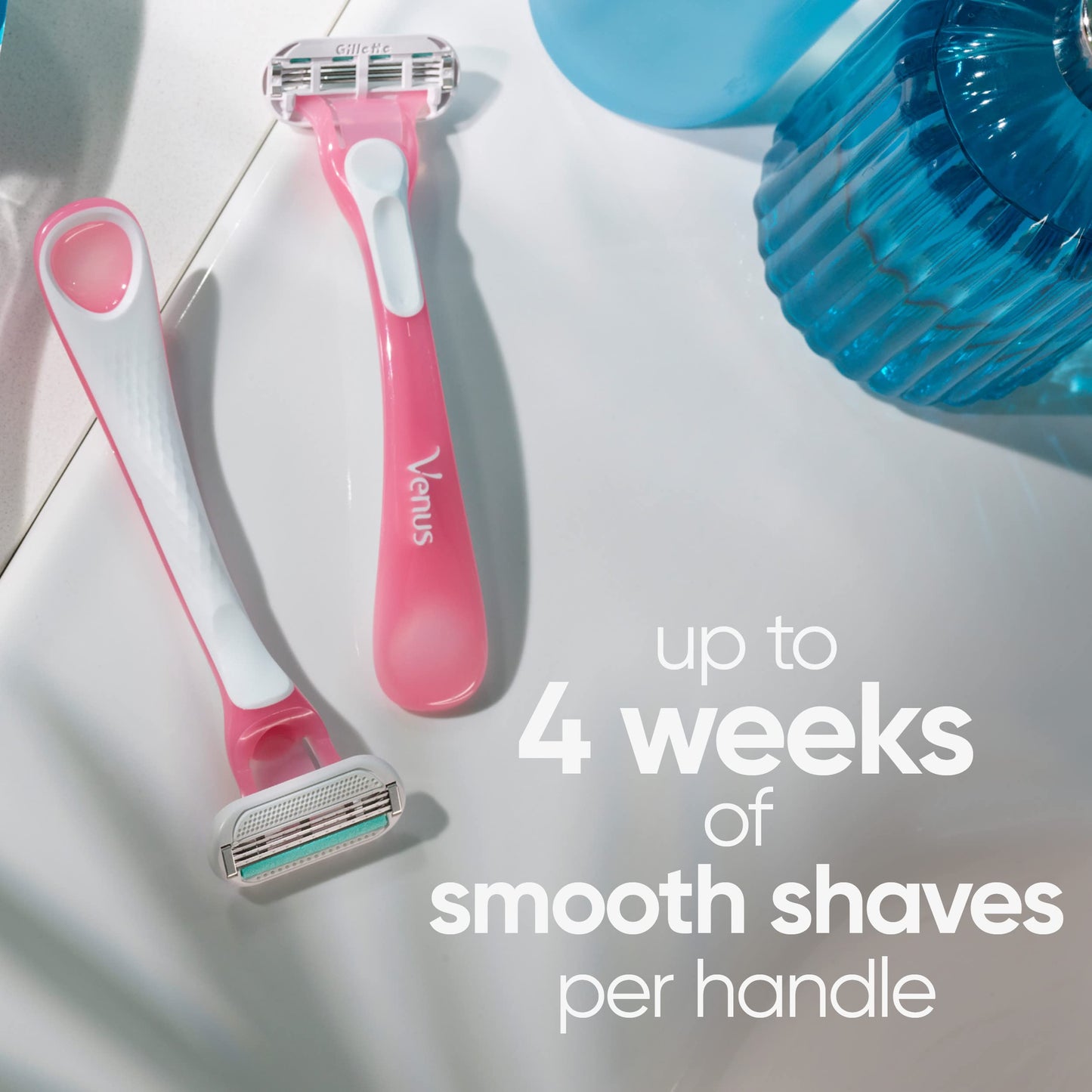 Venus Sensitive Women's Disposable Razor, 6 Count - Available at All In One Marketplace Canada