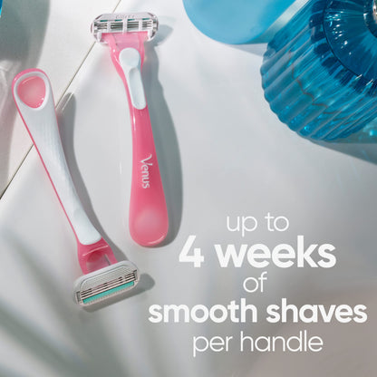 Venus Sensitive Women's Disposable Razor, 6 Count - Available at All In One Marketplace Canada