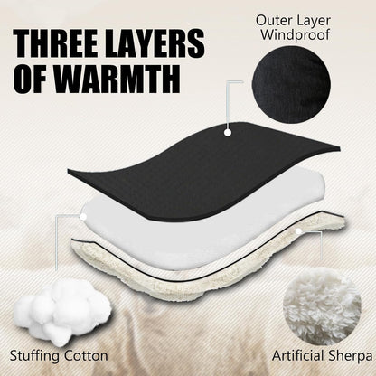 FindXeink Waterproof &Thicken Universal Stroller Blanket for Babies,Toddler's Stroller Sleeping Bag & Footmuff & Bunting & Cover for Autumn Winter 🍁 All In One Marketplace Canada
