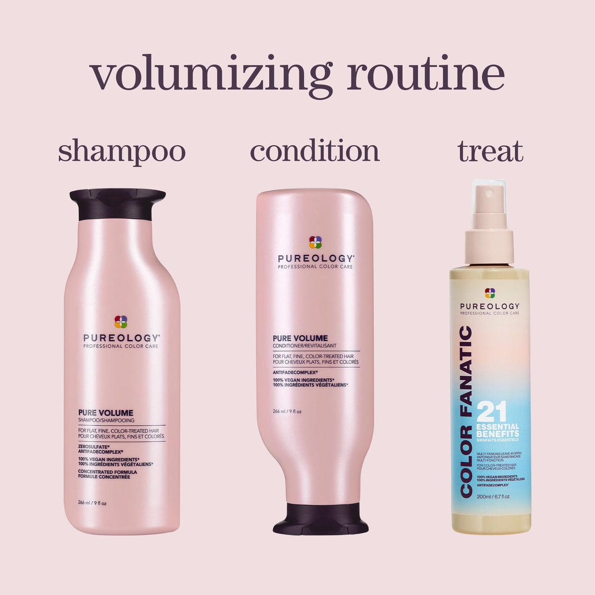 Pureology Pure Volume Lightweight Shampoo, 266 mL