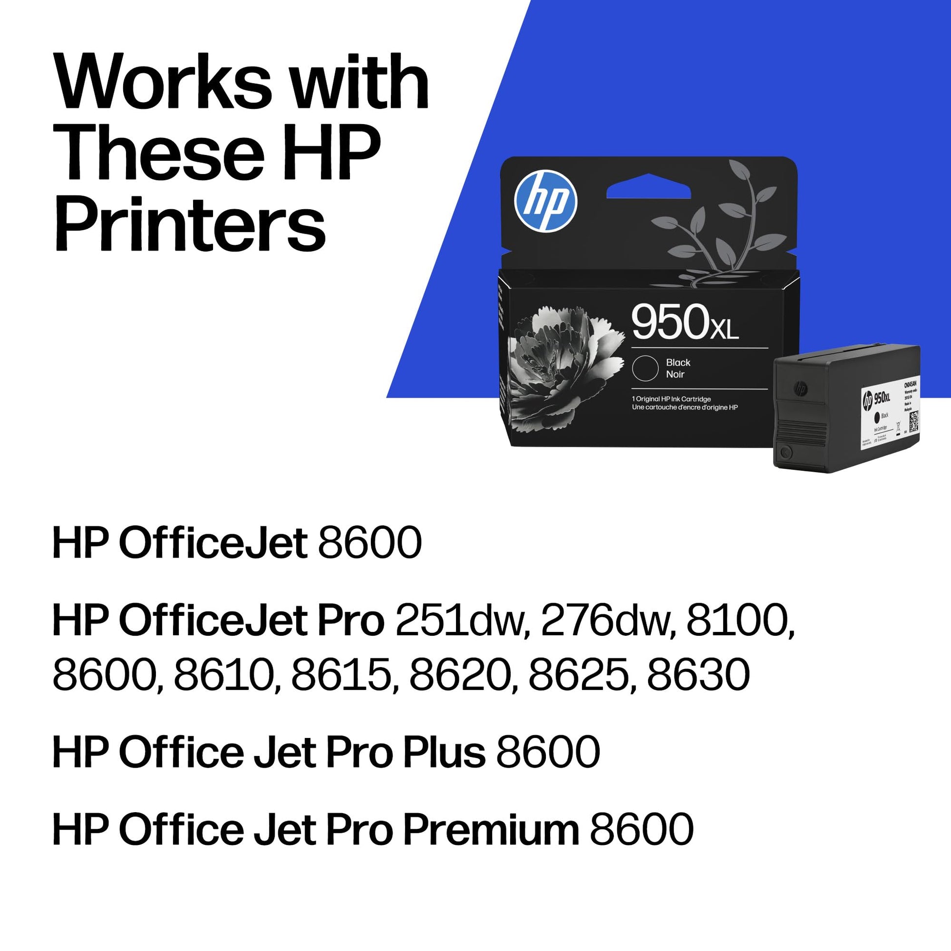 HP 950XL (CN045AN#140) Black Original Ink Cartridge HP