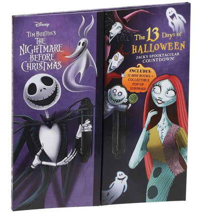 Disney : L'Étrange Noël de monsieur Jack de Tim Burton : Les 13 jours d'Halloween - Calendrier de compte à rebours pour enfants, calendrier de l'Avent d'Halloween avec mini-livres (sous licence officielle) : Le compte à rebours effroyable de Jack !