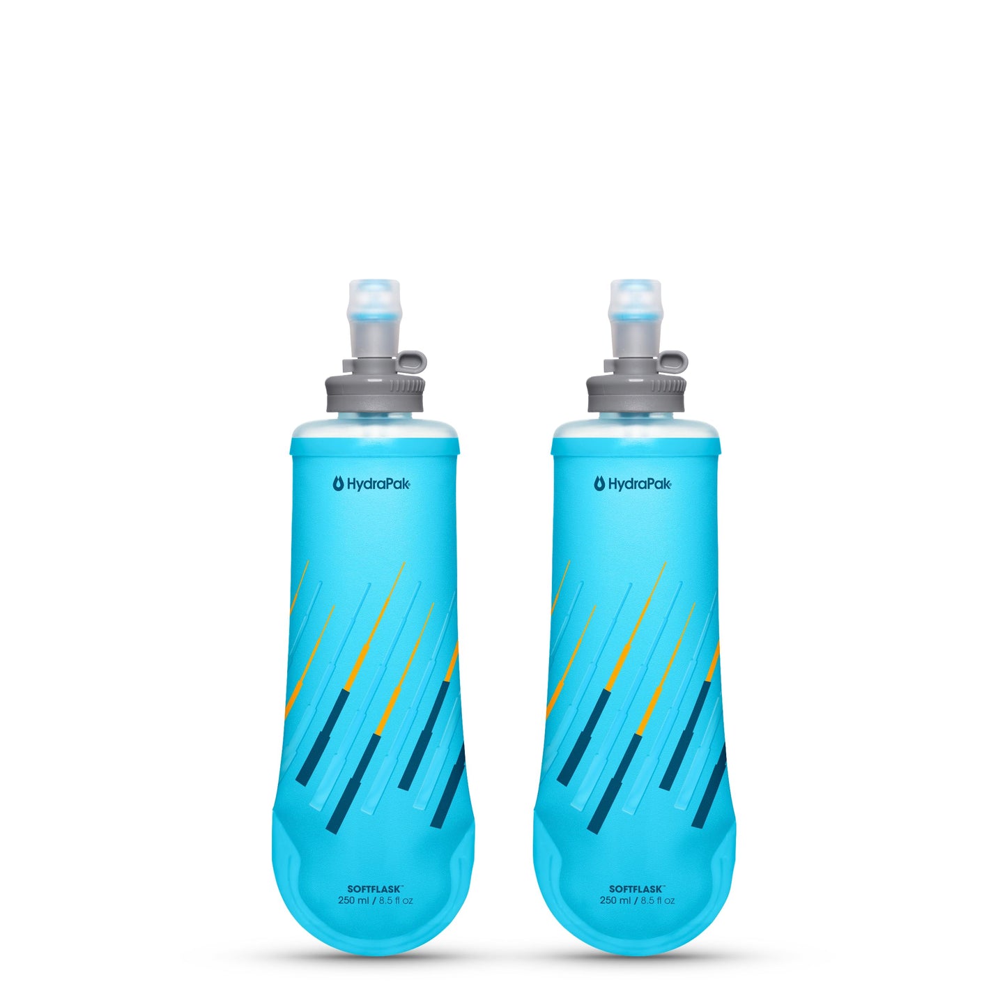 HydraPak SoftFlask Collapsible Nutrition Flask 2-Pack (250ml, Malibu) 🍁 All In One Marketplace Canada