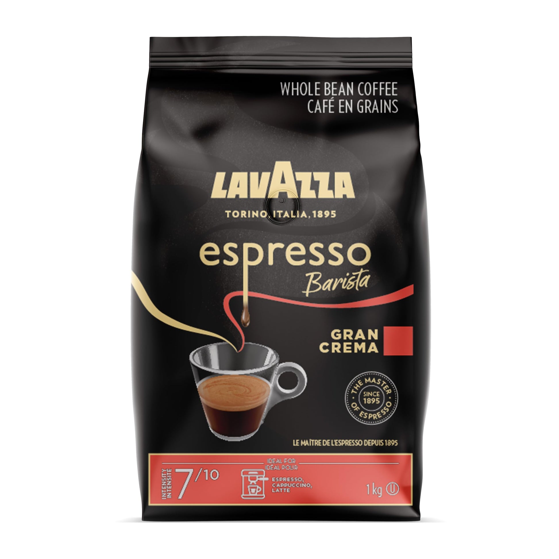 Lavazza Espresso Gran Crema Coffee Beans - 1kg