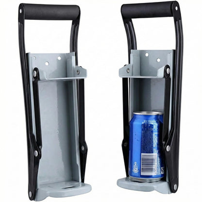 Stanz (TM) 12oz 16oz Wall Mounted Aluminum Can Crusher Beer Soda Cans Smasher Eco-Friendly Recycling Tool with Mounting Screws for Home - Available at All In One Marketplace Canada