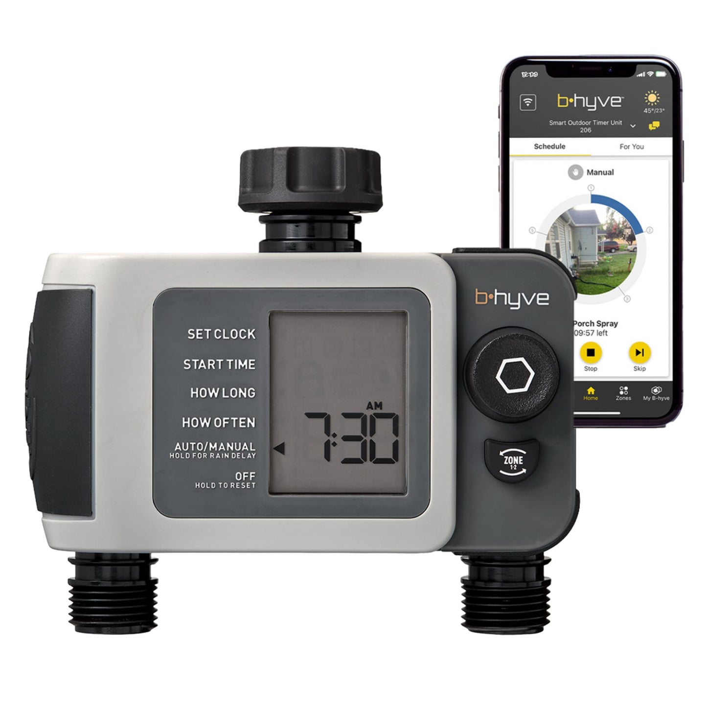 Orbit 24632 B-hyve XD 2-Port Smart Hose Watering Timer Orbit