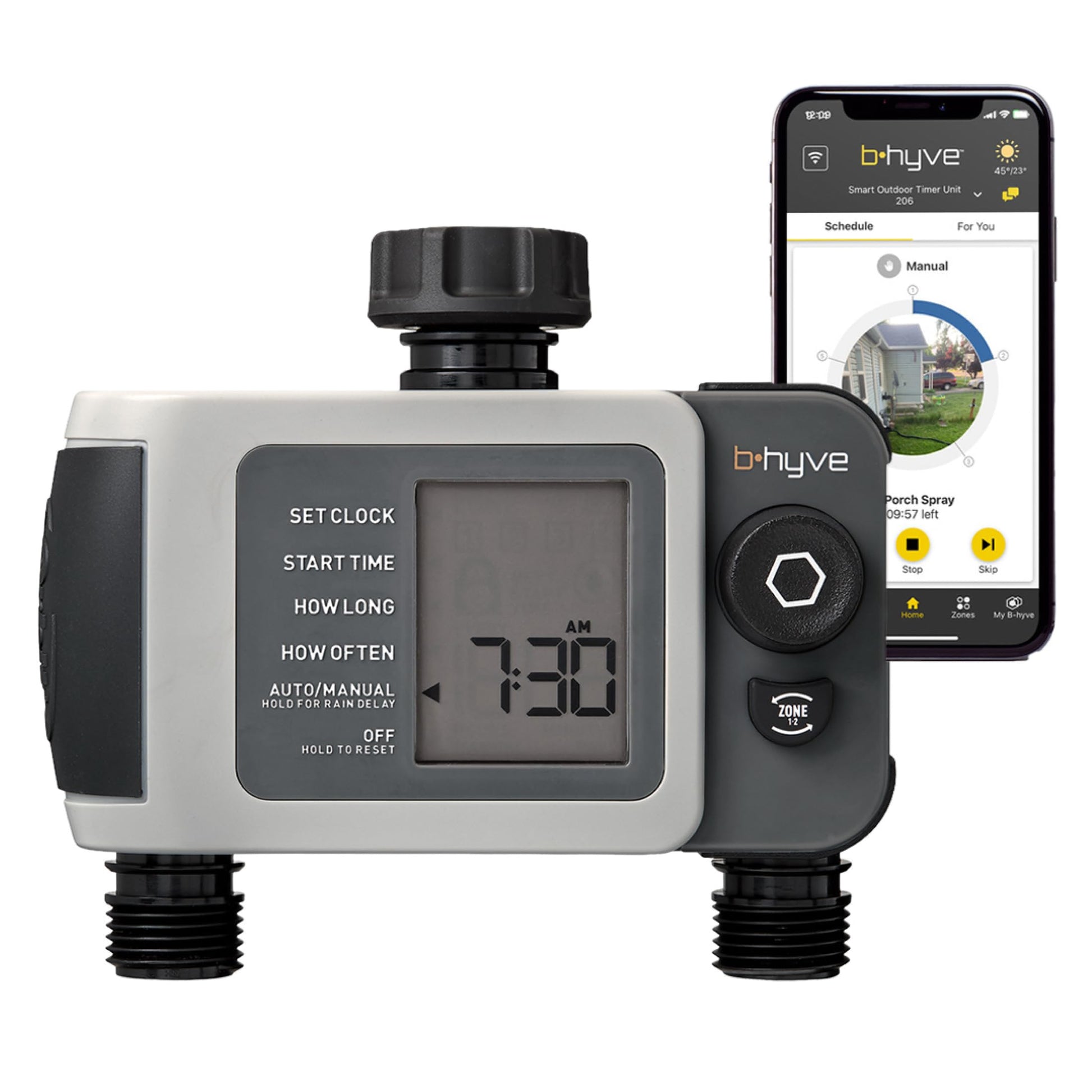 Orbit 24632 B-hyve XD 2-Port Smart Hose Watering Timer Orbit