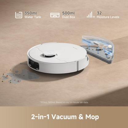 DREAME D20 Plus Robot Vacuums and mop, Self-Emptying, DuoBrush for Pet Hair dreame