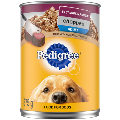 PEDIGREE Adult Wet Dog Food, PEDIGREE Chopped Adult Wet Dog Food, 375g (12 pack) 🍁 All In One Marketplace Canada