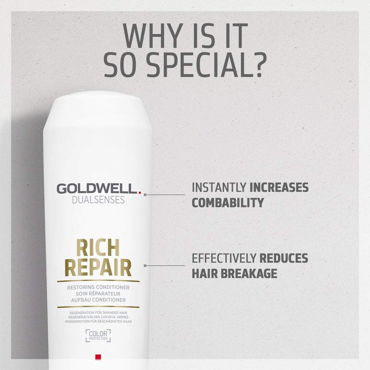 Goldwell Dualsenses Rich Repair Restoring Conditioner, 300 ml.