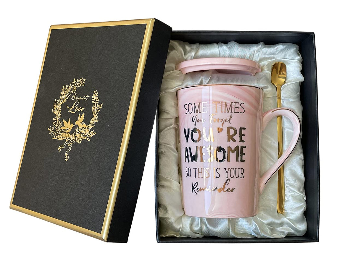 Thank You Gifts for Women, Sometimes You Forget You're Awesome Mug Birthday 🍁 All In One Marketplace Canada