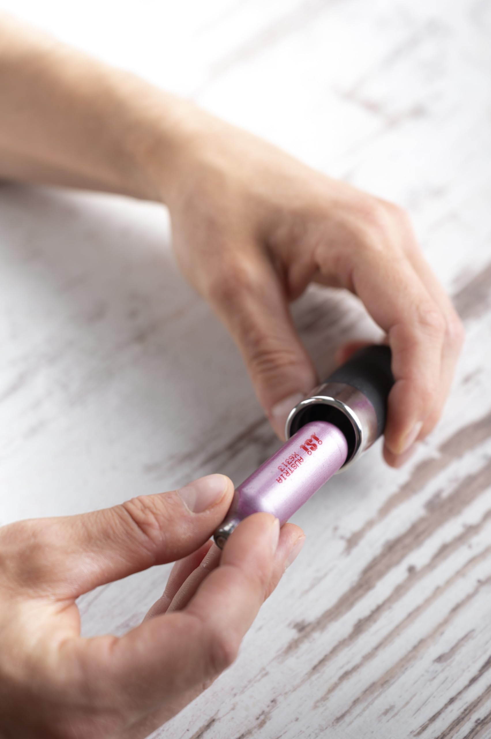 iSi Pro 8.4g Cream Chargers - Pack of 24 - Non-Threaded Cream Whipper Charger Cartridges, Purple 0724 - Available at All In One Marketplace Canada