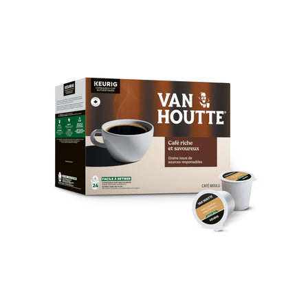 Van Houtte Vanilla Hazelnut Decaf K-Cup Coffee Pods, 24 Count For Keurig Coffee Makers