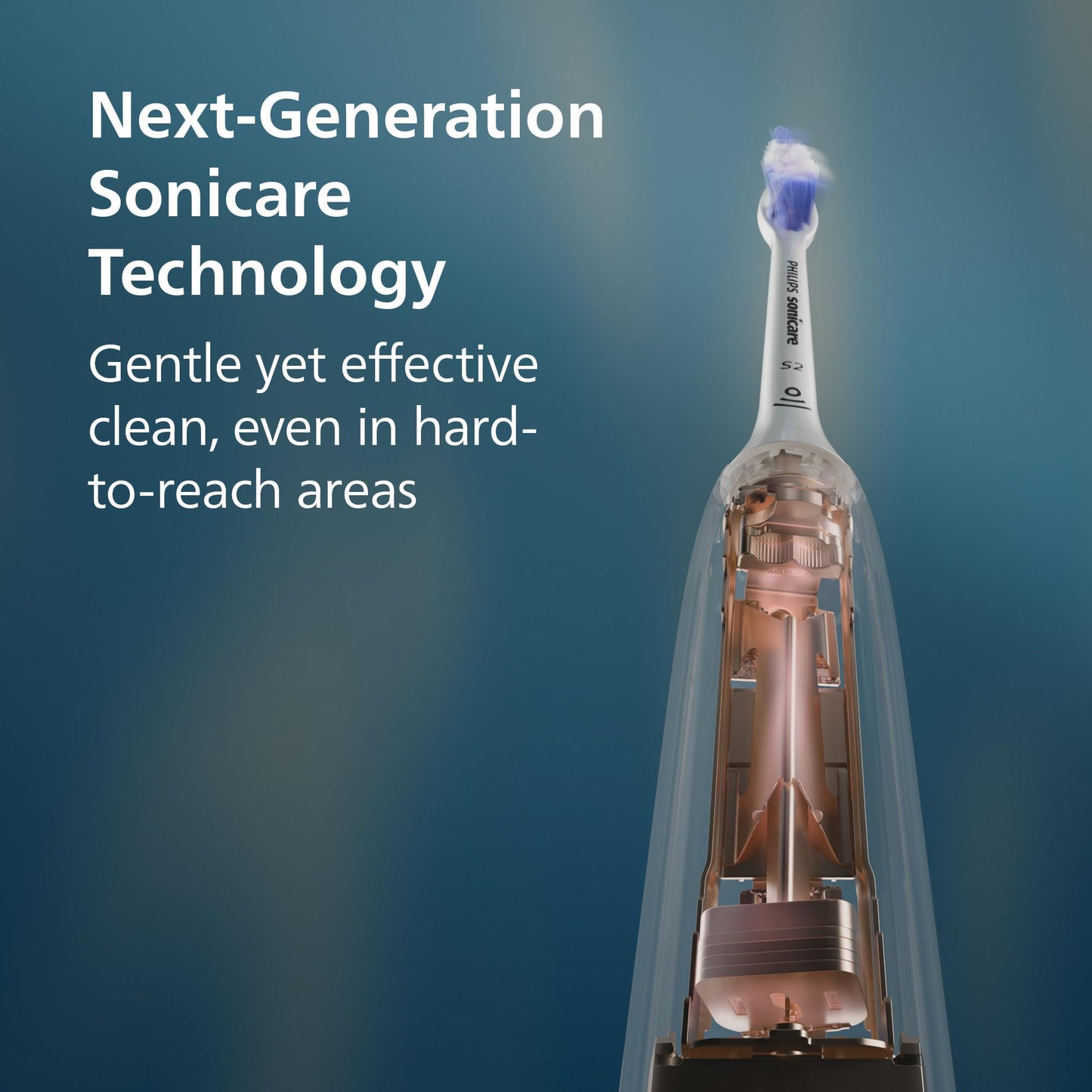Philips Sonicare 5950 Rechargeable Electric Toothbrush, 2 Brush Head, Black Philips Sonicare