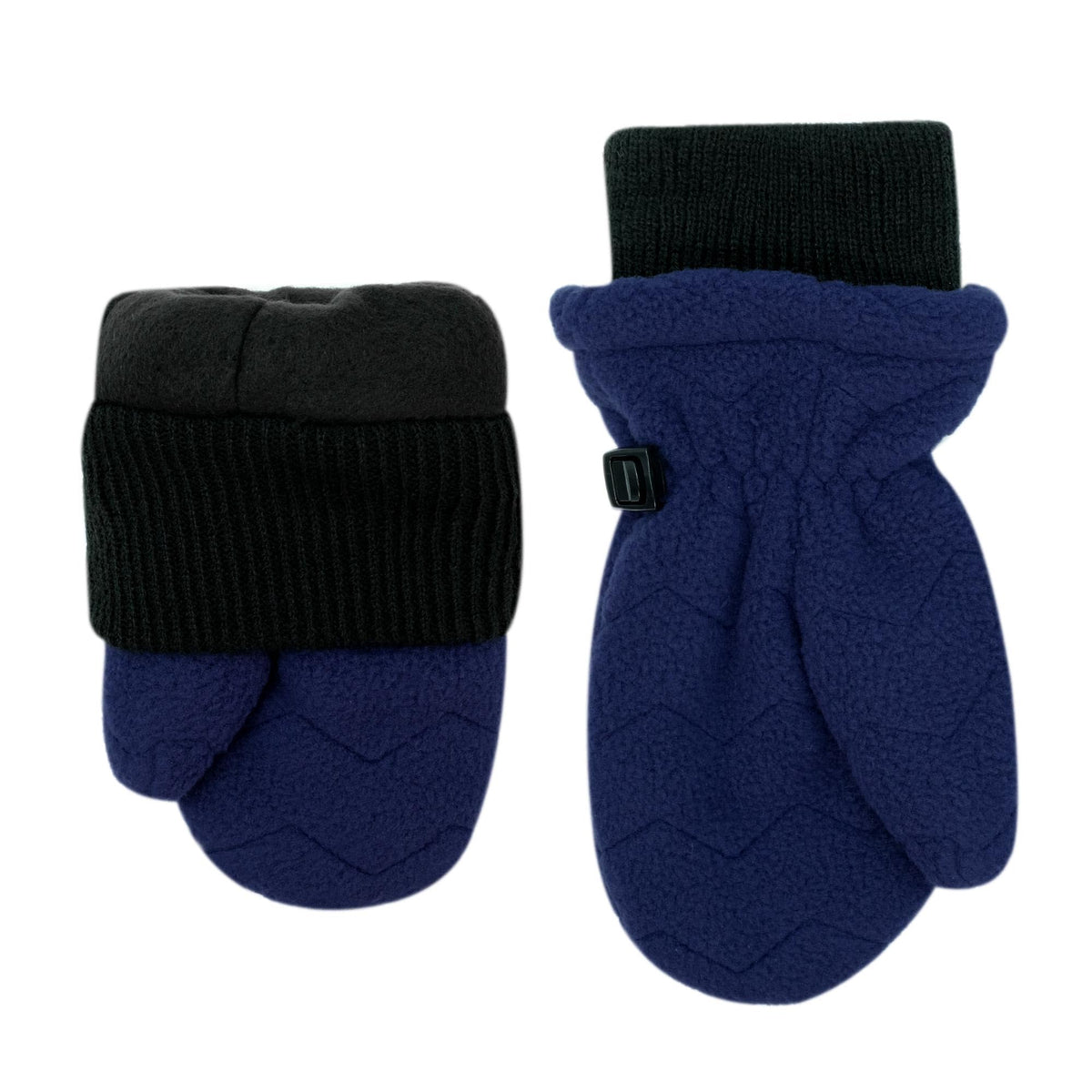 Jan & Jul Fleece Winter Mittens for Toddlers (Navy, M) 🍁 All In One Marketplace Canada