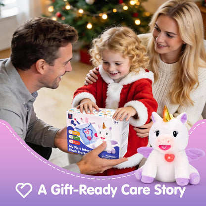 hahaland Doctor Kit for Kids Talking Unicorn Pretend Play Toy for Girls 3 6 🍁 All In One Marketplace Canada