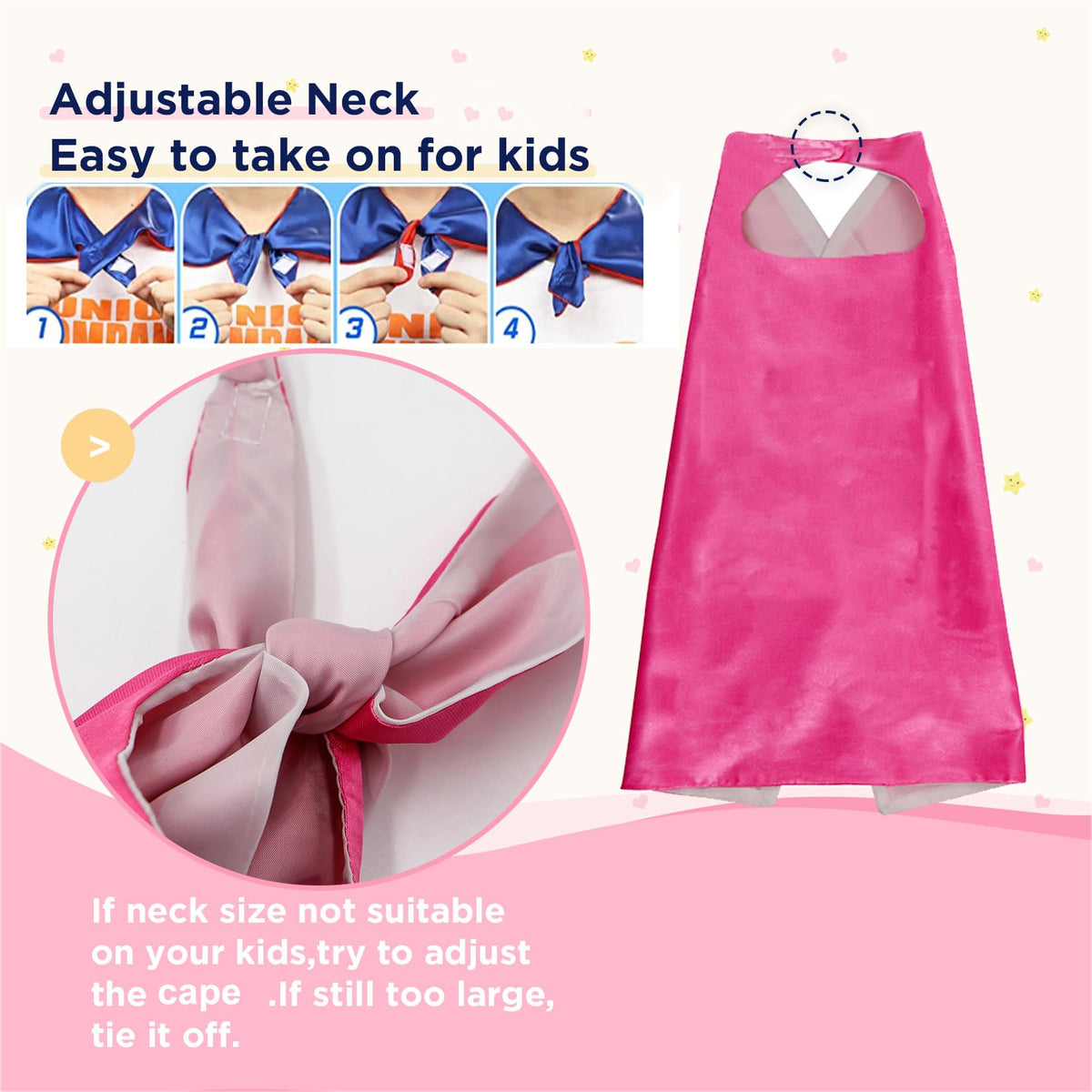 RioRand Kids Dress Up Superhero Capes Set and Slap Bracelets Costumes Birthday Party Christmas Gifts (4PCS FOR BOYS & GIRLS) 🍁 All In One Marketplace Canada