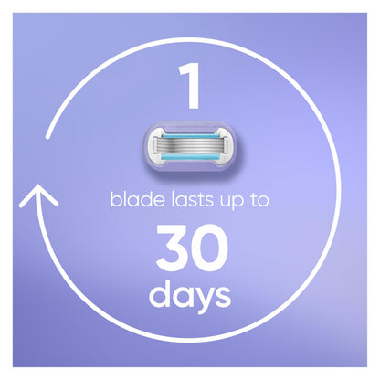 Gillette Venus Extra Smooth Contour Women’s Razor Blades, 5-Bladed Razor Refills, 1 Pack (Count of 4)