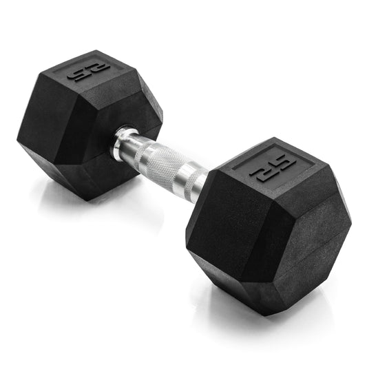 Haltère hexagonal de 25 lb avec revêtement en caoutchouc CAP Barbell 🍁 Tout-en-un Marché Canada