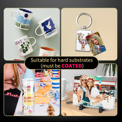 A-SUB Sublimation Paper 8.5x11 Inch 110 Sheets ONLY Compatible with Sublimation Printer and Sublimation Ink 125g - Available at All In One Marketplace Canada