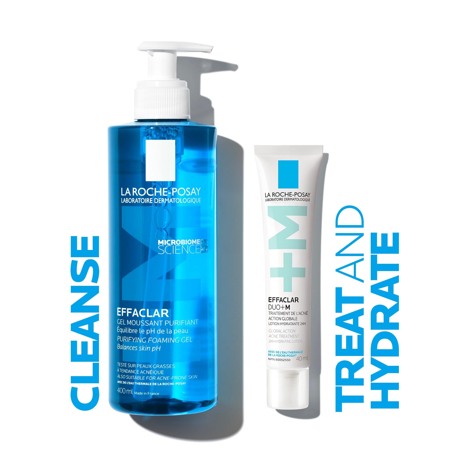 La Roche Posay Acne Face Cream with Salicylic Acid & Niacinamide, Effaclar Duo+M Face Moisturizer for Oily, Acne-Prone Skin. Helps Clear Pimples, Remove Blackheads & Prevent Breakouts, 40ML - Available at All In One Marketplace Canada