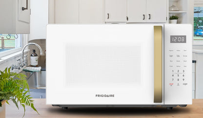FRIGIDAIRE 1.05 cu. ft. Retro Microwave, WhiteGold