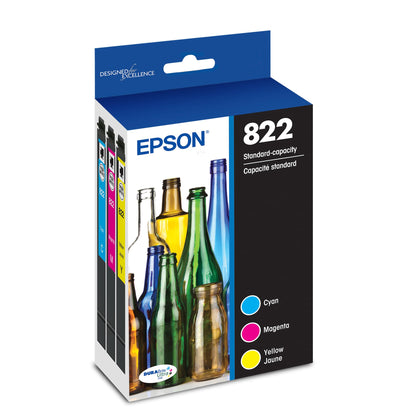 Epson 822 Genuine Ink Standard Capacity Color Cartridge 4-Pack T822520 🍁 All In One Marketplace Canada