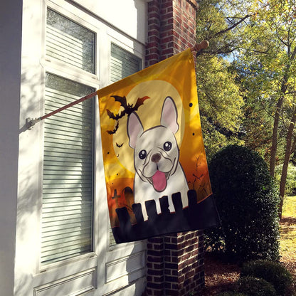Drapeau de maison en toile Caroline's Treasures BB1796CHF Bouledogue français d'Halloween, multicolore, grand