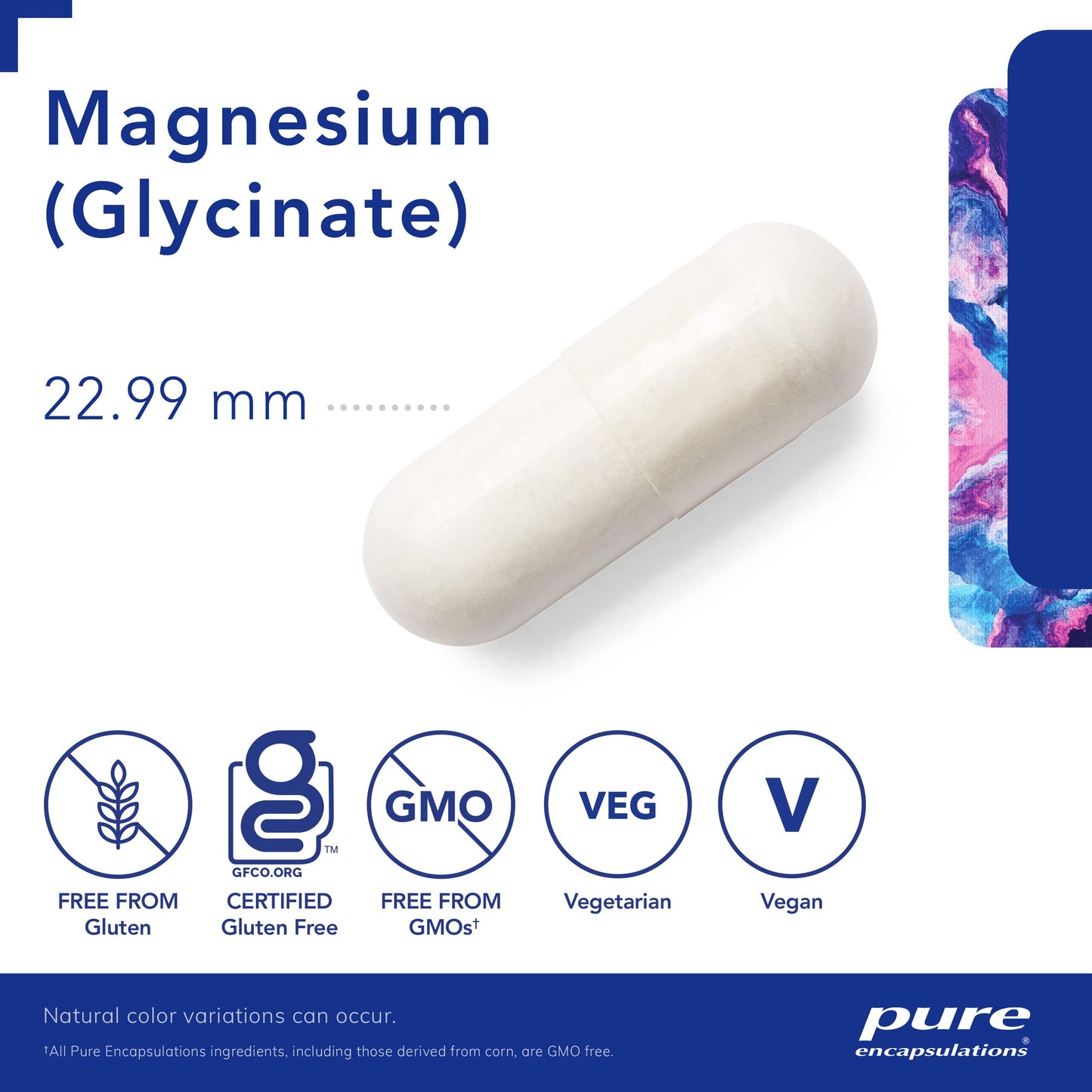 Pure Encapsulations Magnesium (Glycinate) - Supplement to Support Heart Health, Nerves, Muscles & Metabolism* - With Magnesium Glycinate - 180 Capsules