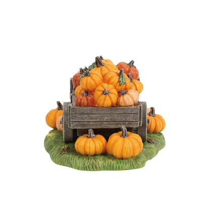 Department 56 Village Collection Accessories Halloween Harvest Hey There Pumpkin Figurine, 3.1 Inch, Multicolor