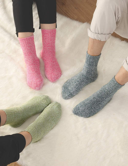 Jeasona 5 Pairs Socks for Women Winter Warm Wool Thermal Thick Crew 🍁 All In One Marketplace Canada
