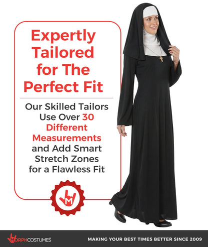 Fun Shack, Nun Woman Costume Women, Halloween Costumes for Women, Large