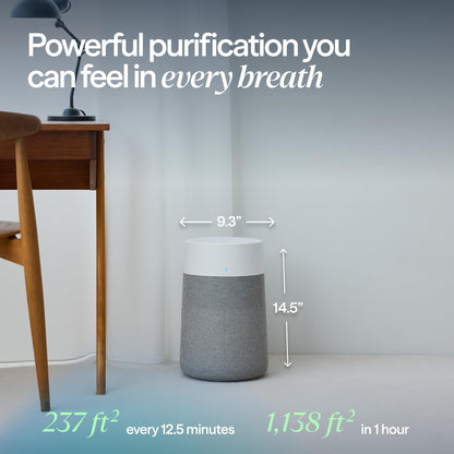 BLUEAIR Blue Pure 511i Max Smart Air Purifier for Bedroom & Small Rooms up to 1,138 Sq Ft, HEPASilent Air Cleaner for Pets, Allergies, Smoke & Dust, Quiet WiFi Air Purifier with Auto Mode - Available at All In One Marketplace Canada